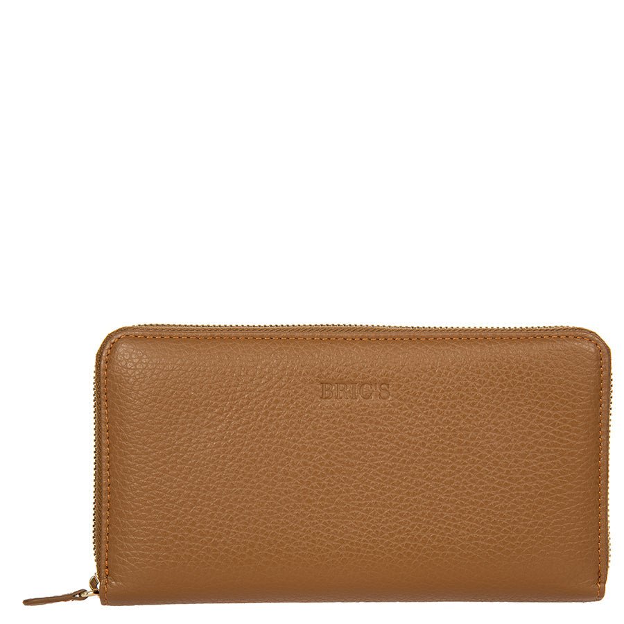 Bric's Gondola Verbena Zip-Around Wallet in Cuoio (BWC09601.098), view 1