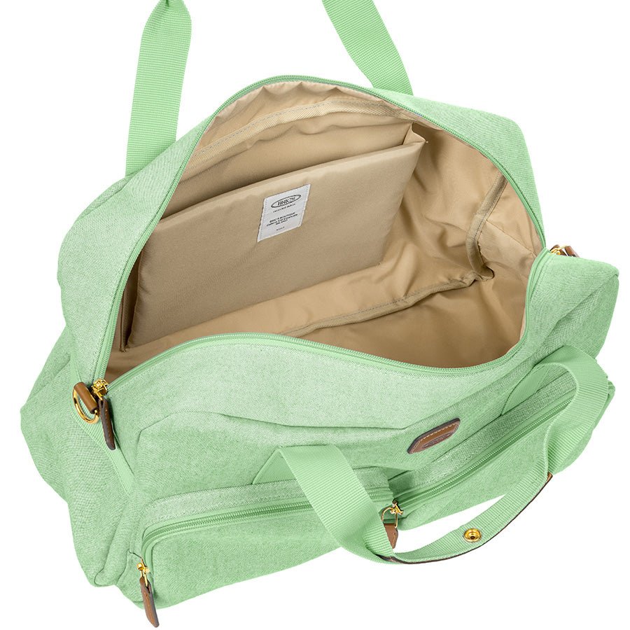 Bric's Volterra Trama Boarding Duffle in Green (BOE42192.005), view 5