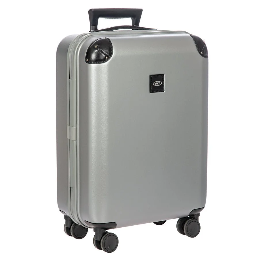 Bric's Amalfi Hardside Carry-On in Silver/Black (BAQ08351.211), view 2