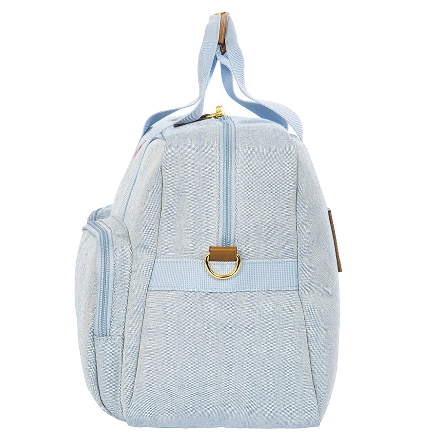 Bric's Volterra Trama Boarding Duffle in Ocean (BOE42192.050), view 4