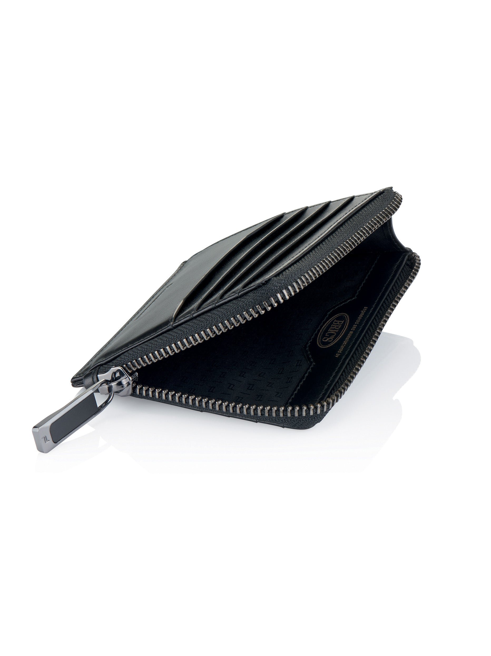 Porsche Design Leather Wallet 11 with Zip in Black (OBE09921.001), view 3