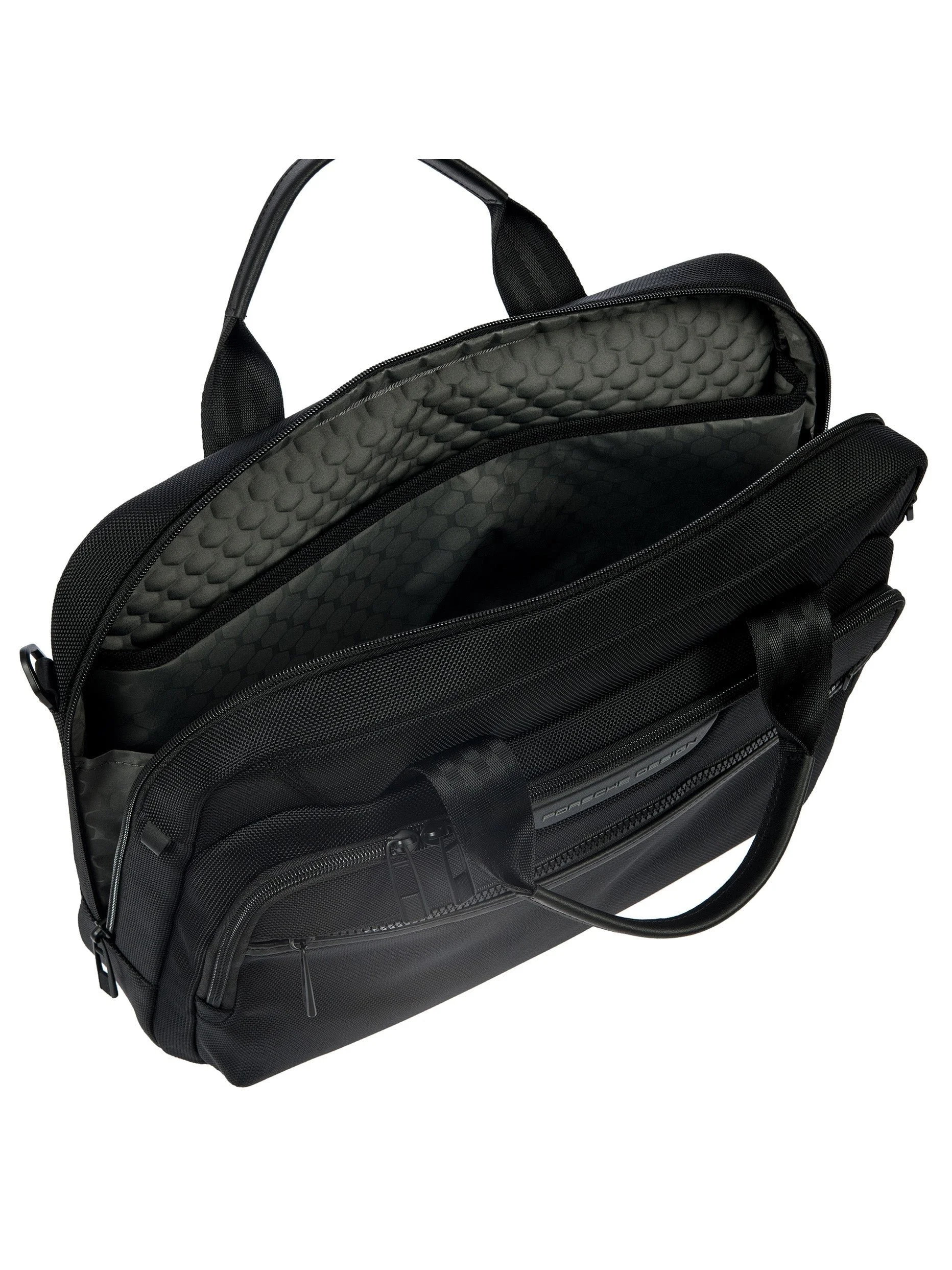 Porsche Design Roadster Nylon Evo Briefcase in Black (ONW11554.001), view 5