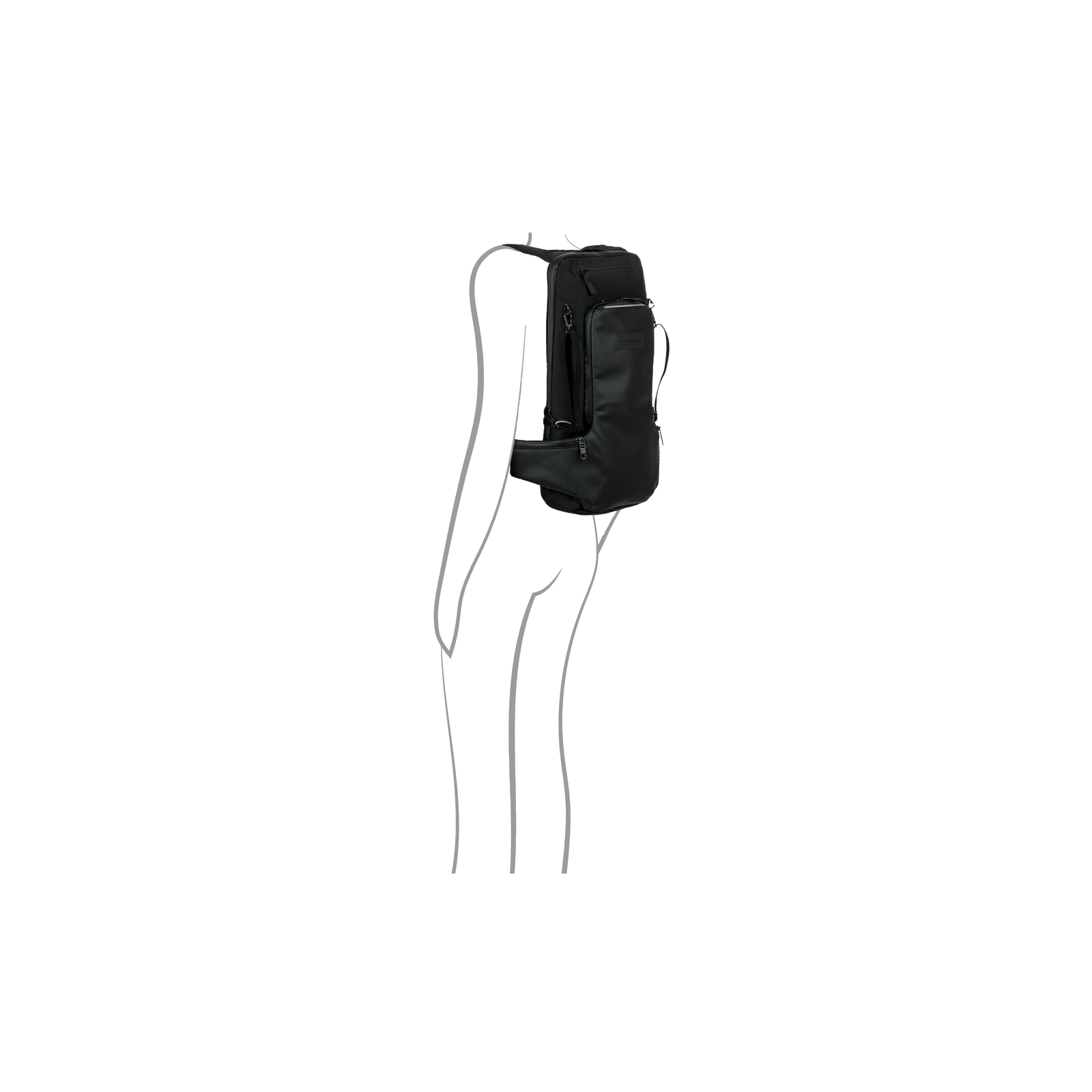 Porsche Design Urban Eco Cycling Backpack in Black (OCL01608.001), view 7