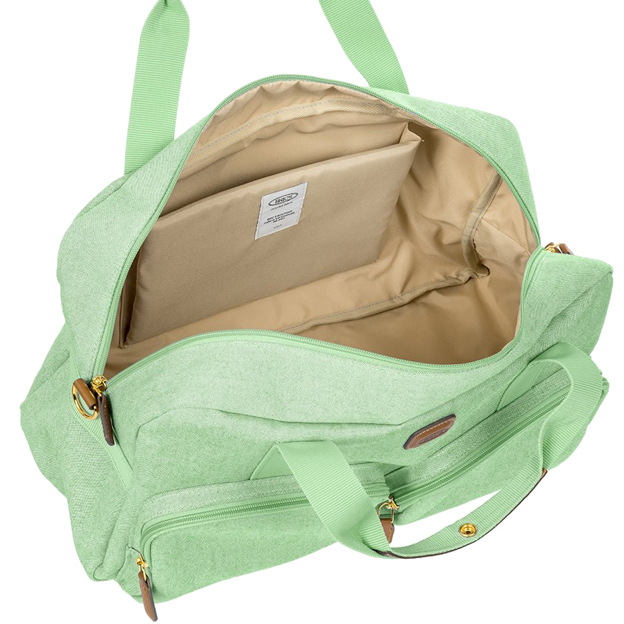 Bric's Volterra Trama Boarding Duffle in Green (BOE42192.005), view 5