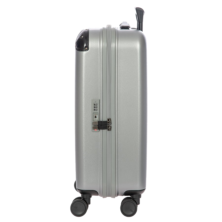 Bric's Amalfi Hardside Carry-On in Silver/Black (BAQ08351.211), view 4