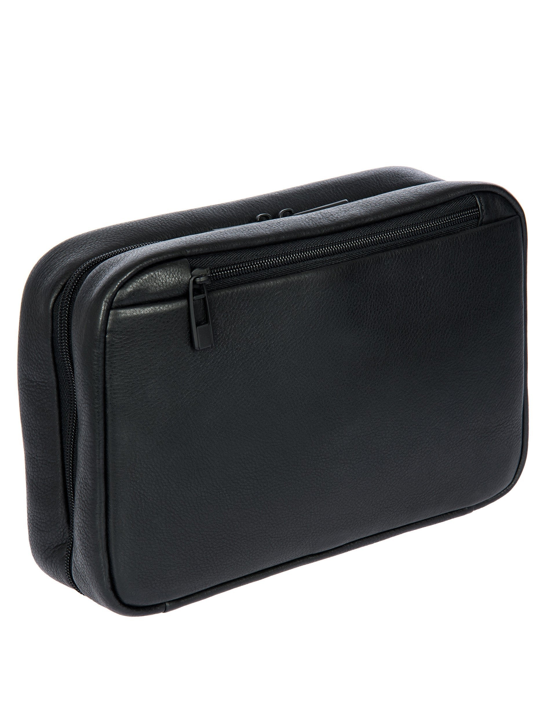 Porsche Design Roadster Leather Evo Toiletry Bag in Black (OLH01016.001), view 3