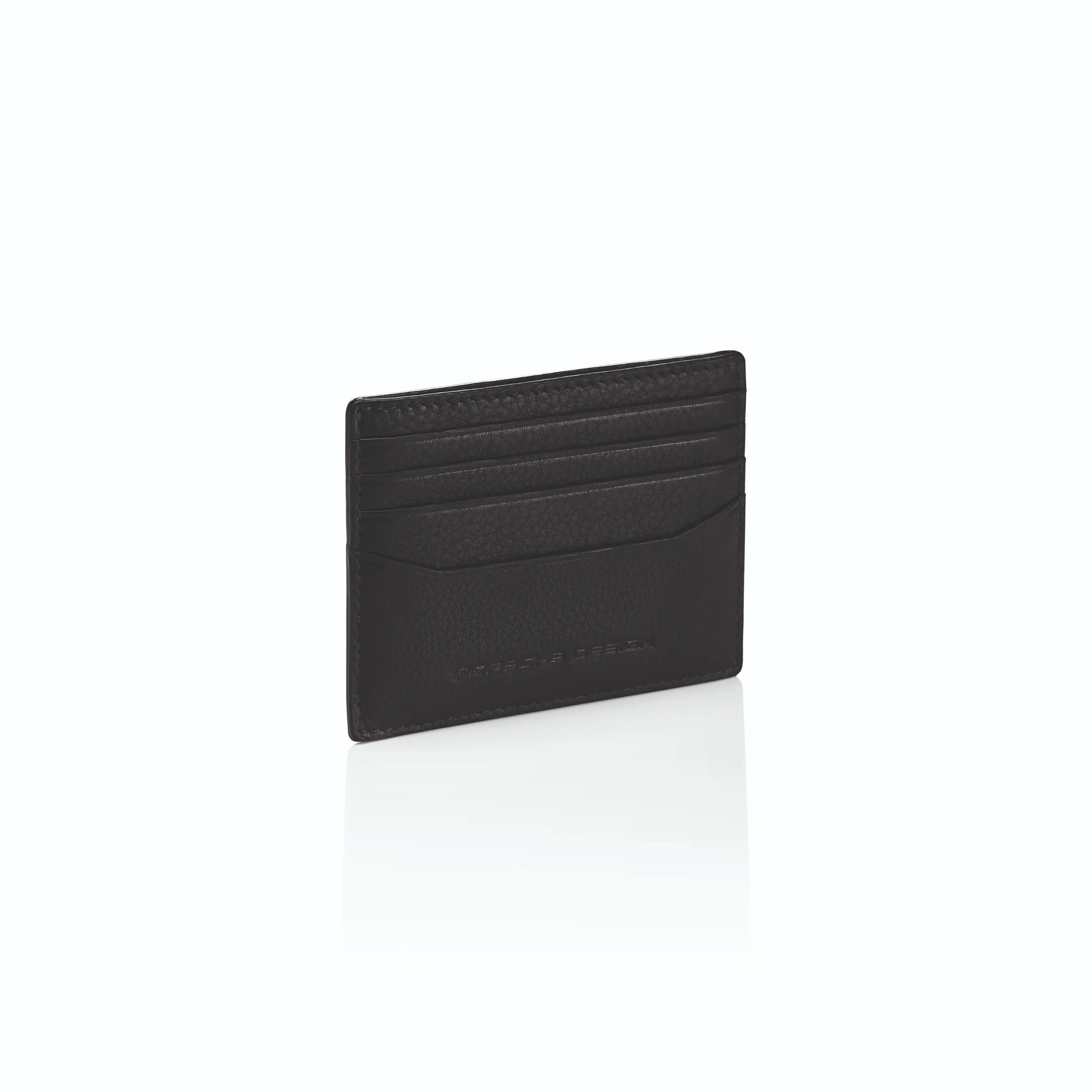 Porsche Design Leather Card Holder 8 in Black (OSO09918.001), view 3