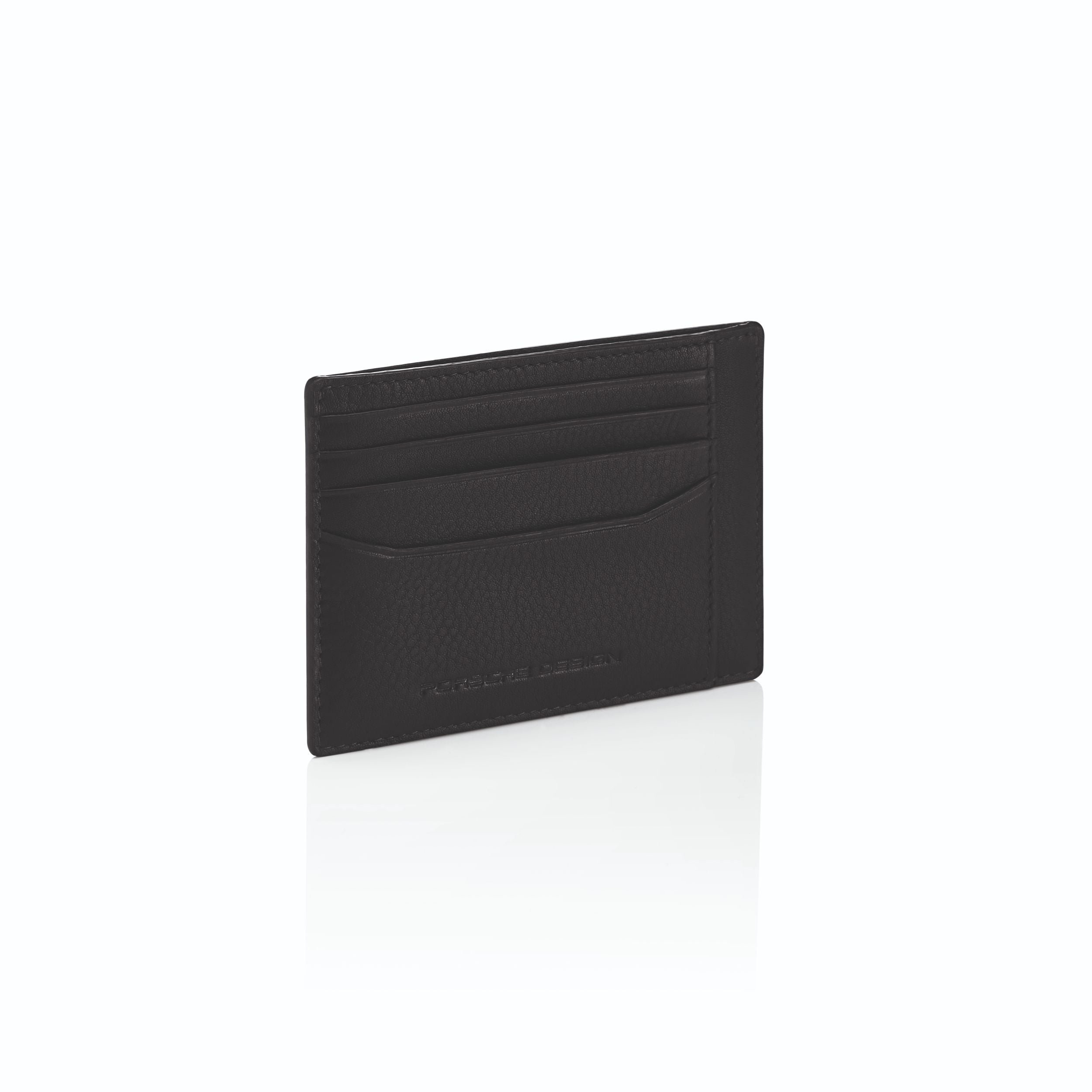 Porsche Design Leather Card Holder 4 in Black (OSO09919.001), view 3