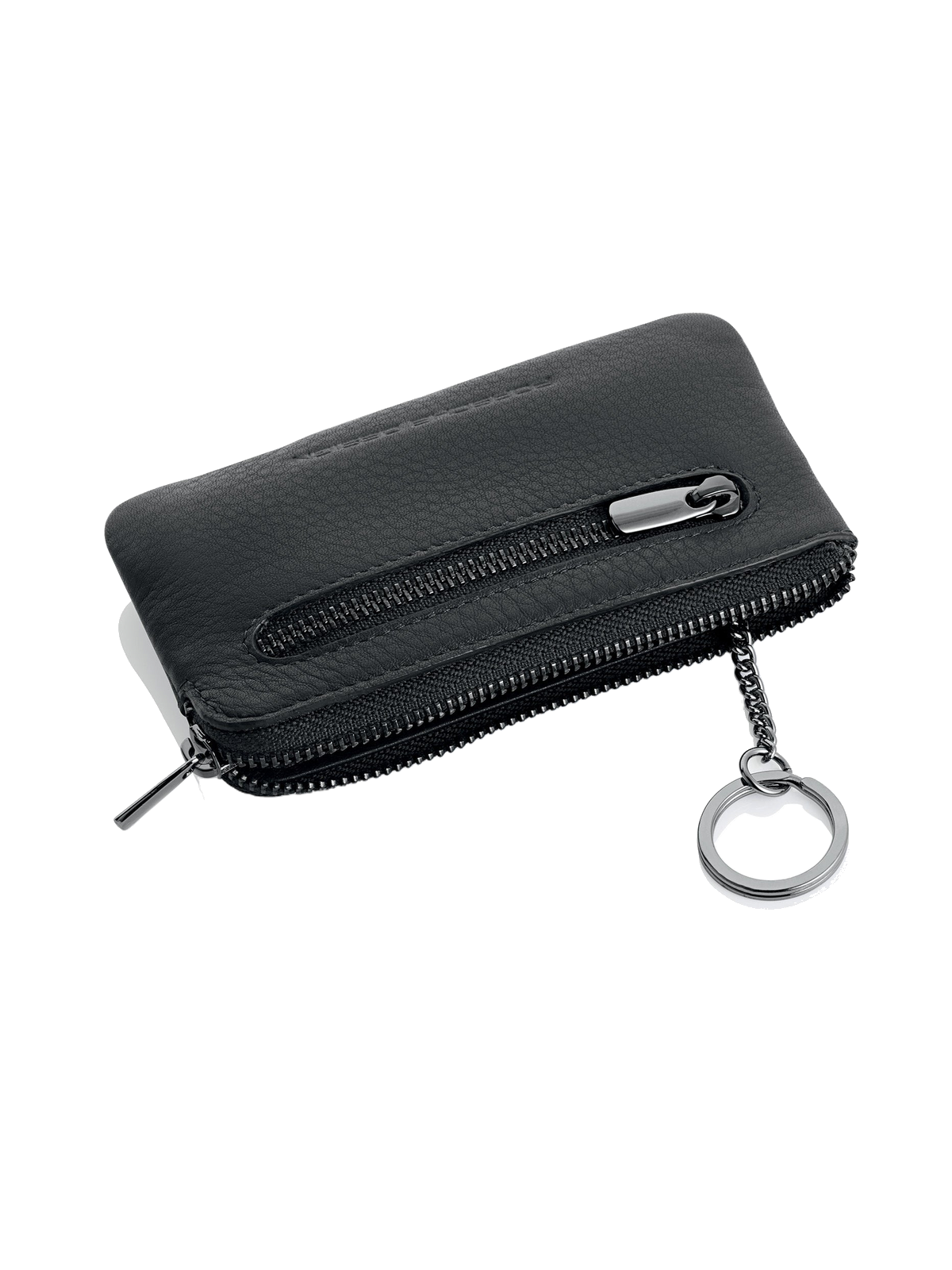 Porsche Design Leather Key Case M in Black (OSO09924.001), view 3