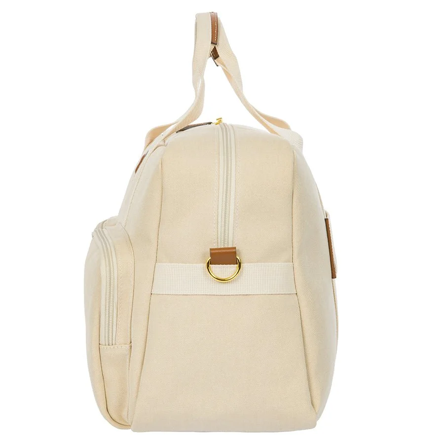 Bric's Volterra Trama Boarding Duffle in Cappuccino (BOE42192.493), view 4