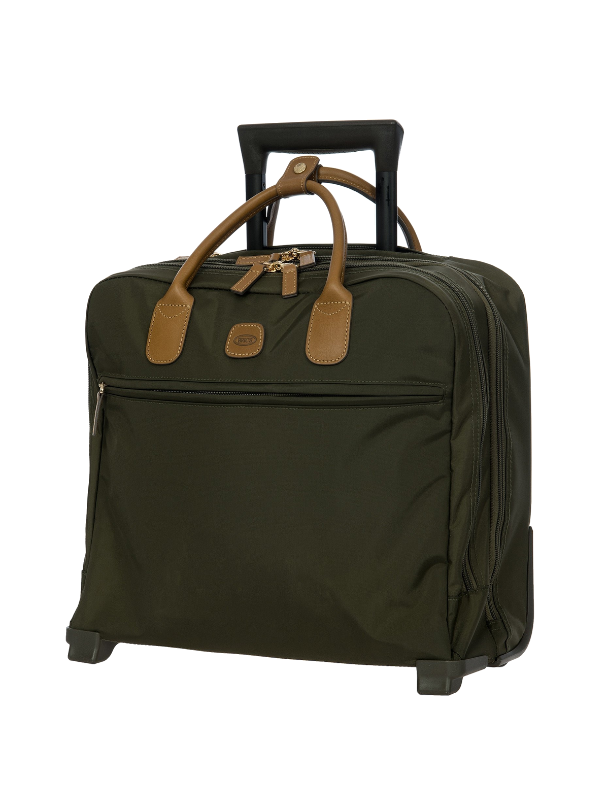 Bric's X-Collection Rolling Pilot Case in Olive (BXL38124.078), view 6