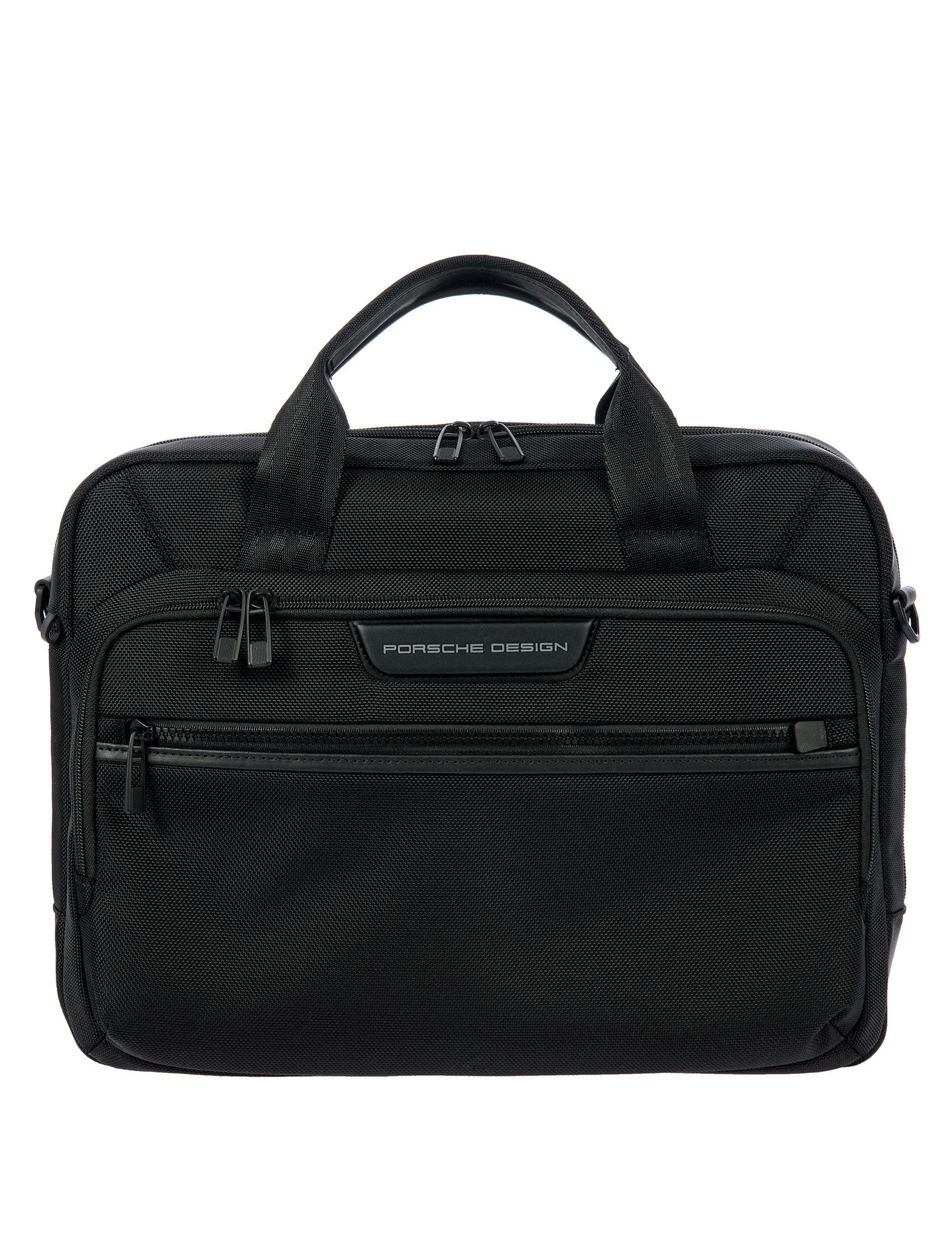 Porsche Design Roadster Nylon Evo Briefcase in Black (ONW11554.001), view 1