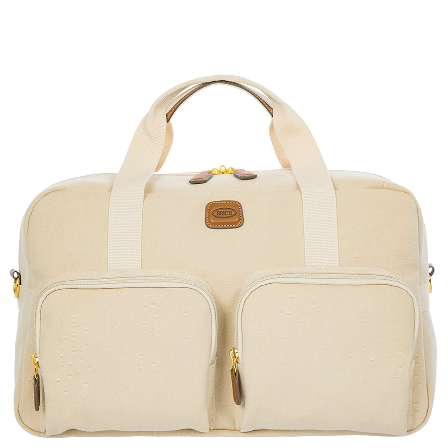 Bric's Volterra Trama Boarding Duffle in Cappuccino (BOE42192.493), view 1