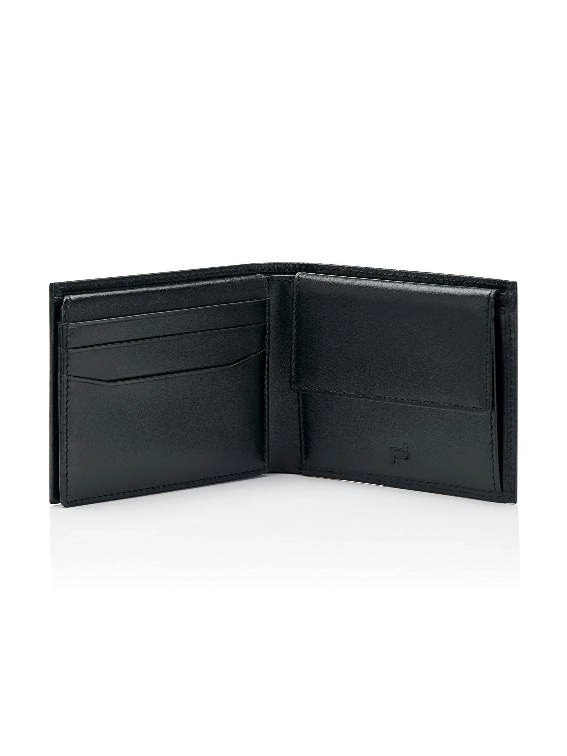 Porsche Design Vertical Wallet 5 in Black (OBE09906.001), view 3