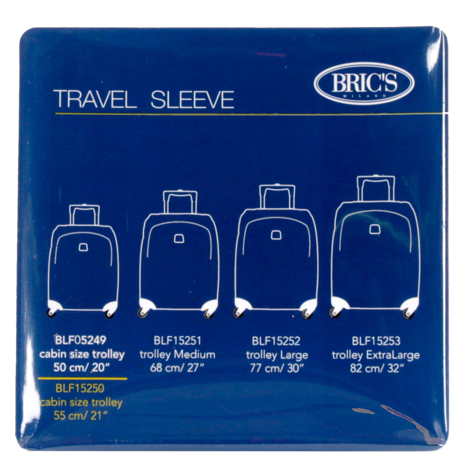Bric's Life and Life Pelle Clear Luggage Cover in Clear (BAC00931.999), view 1