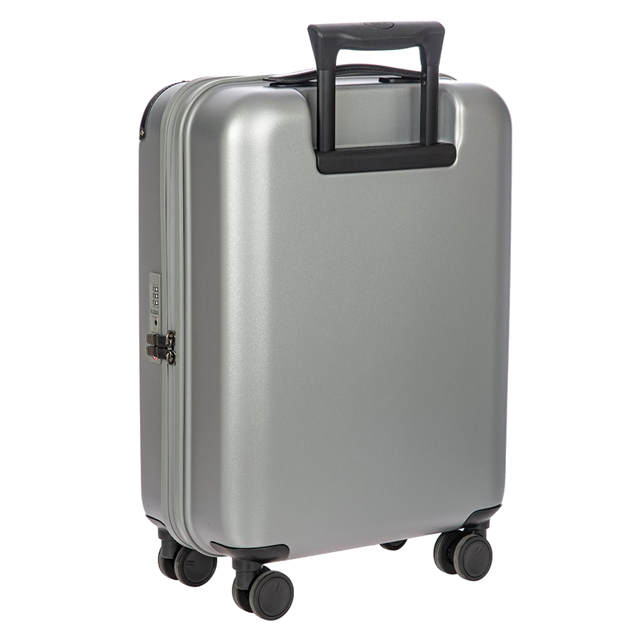 Bric's Amalfi Hardside Carry-On in Silver/Black (BAQ08351.211), view 3