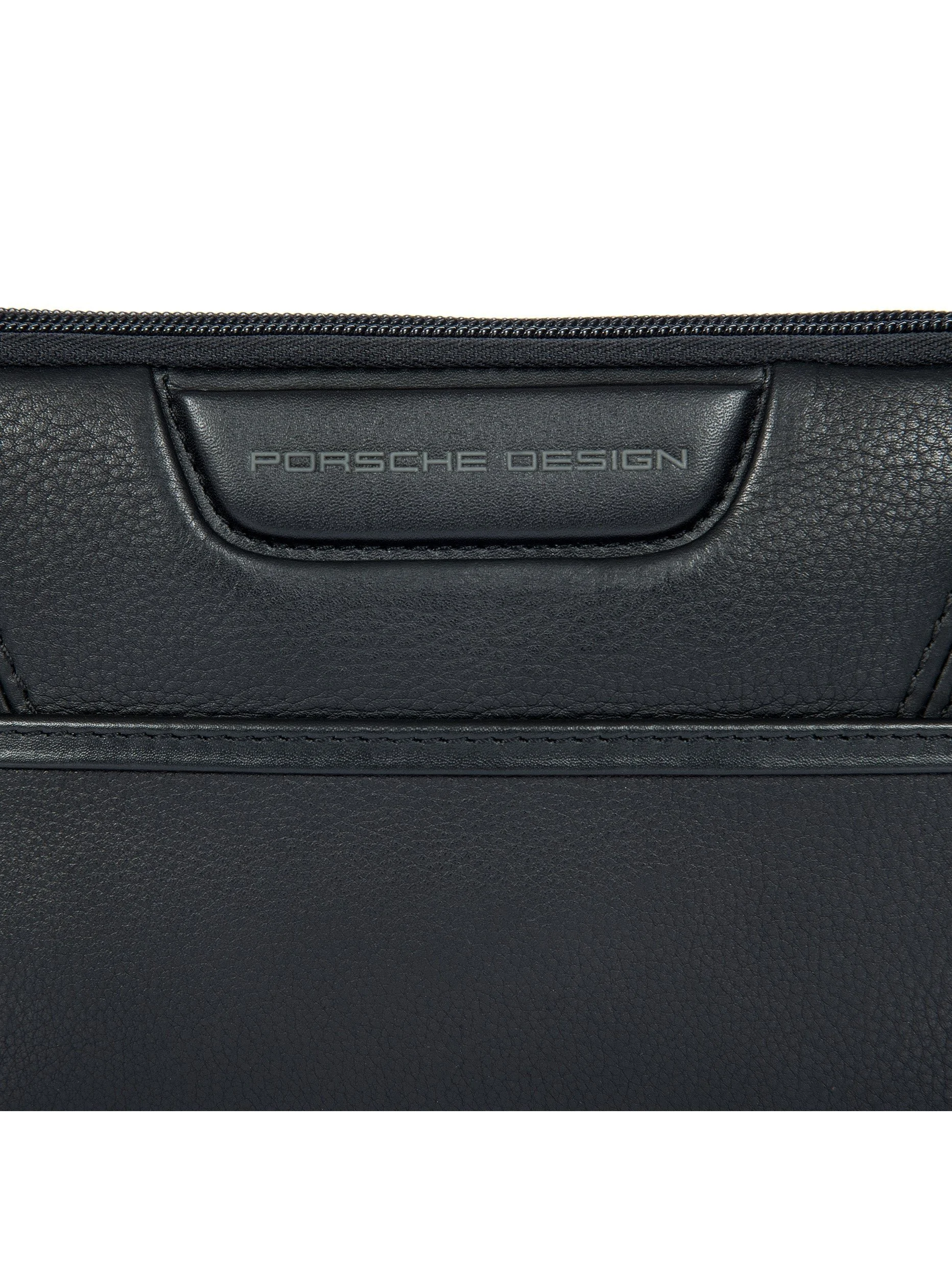 Porsche Design Roadster Leather Evo Travel Pouch in Black (OLH01542.001), view 6