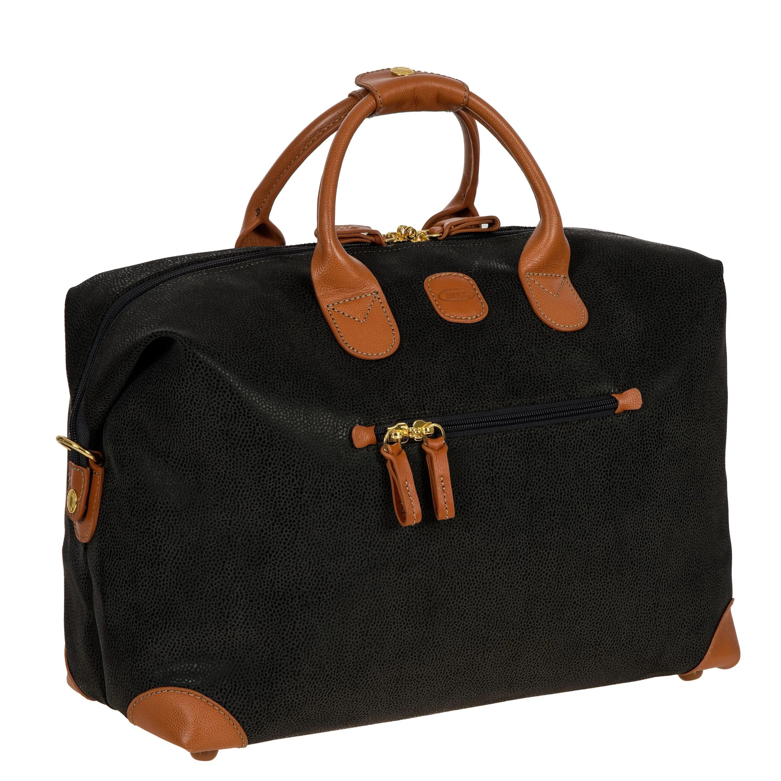 Bric's MyLIFE Cargo Duffle in Black/Tabacco (BEU00202.902), view 3