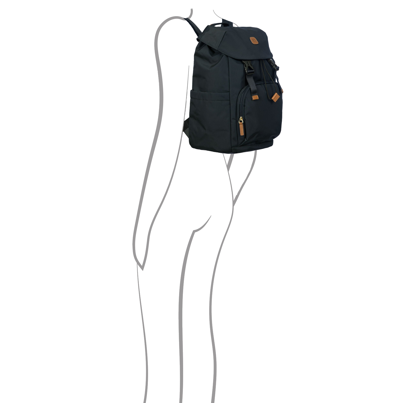 Bric's X-Collection Excursion Backpack in Navy (BXL40594.050), view 1