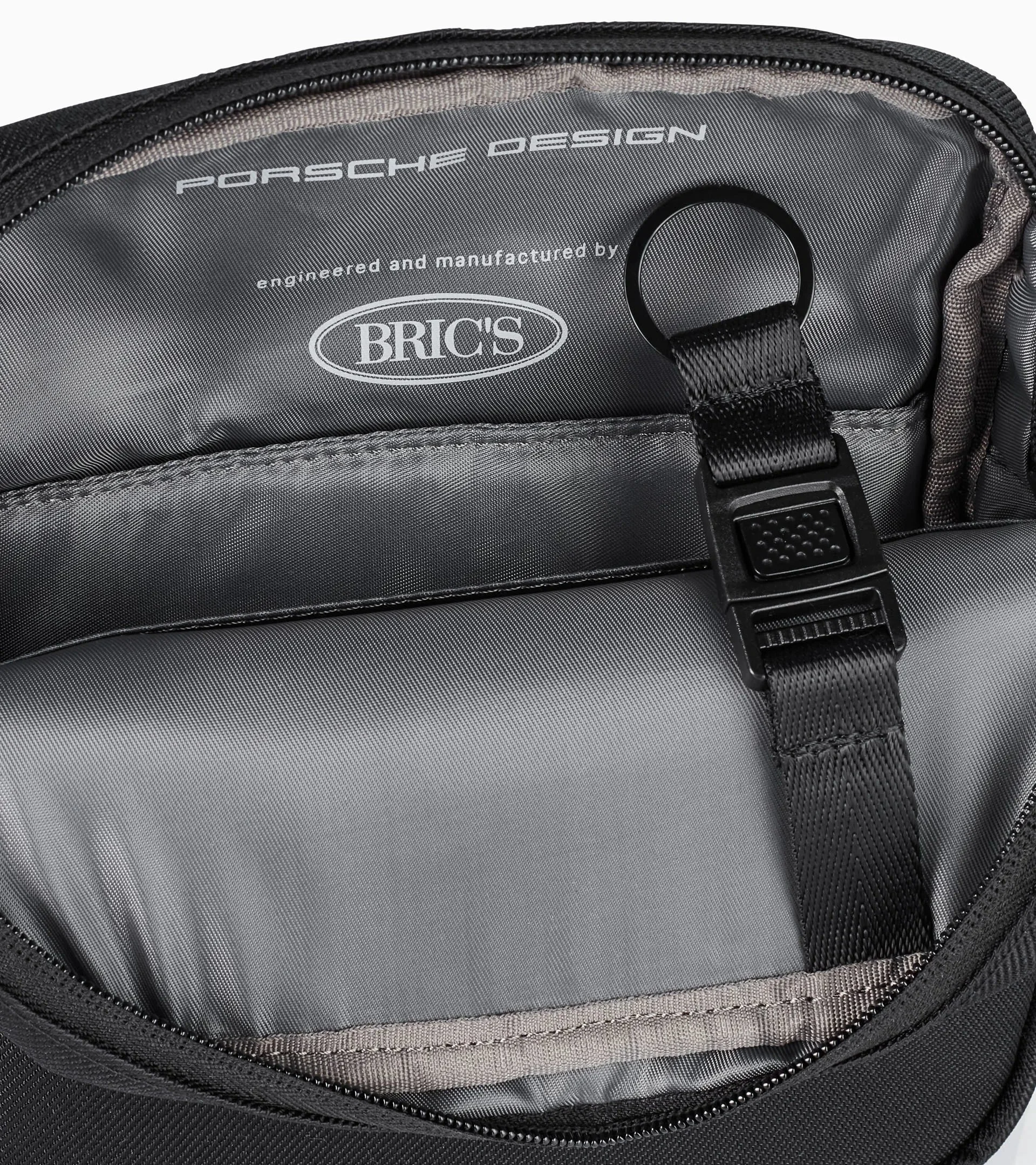 Porsche Design Voyager Nylon Shoulder Bag S in Black (OVY01527.001), view 3