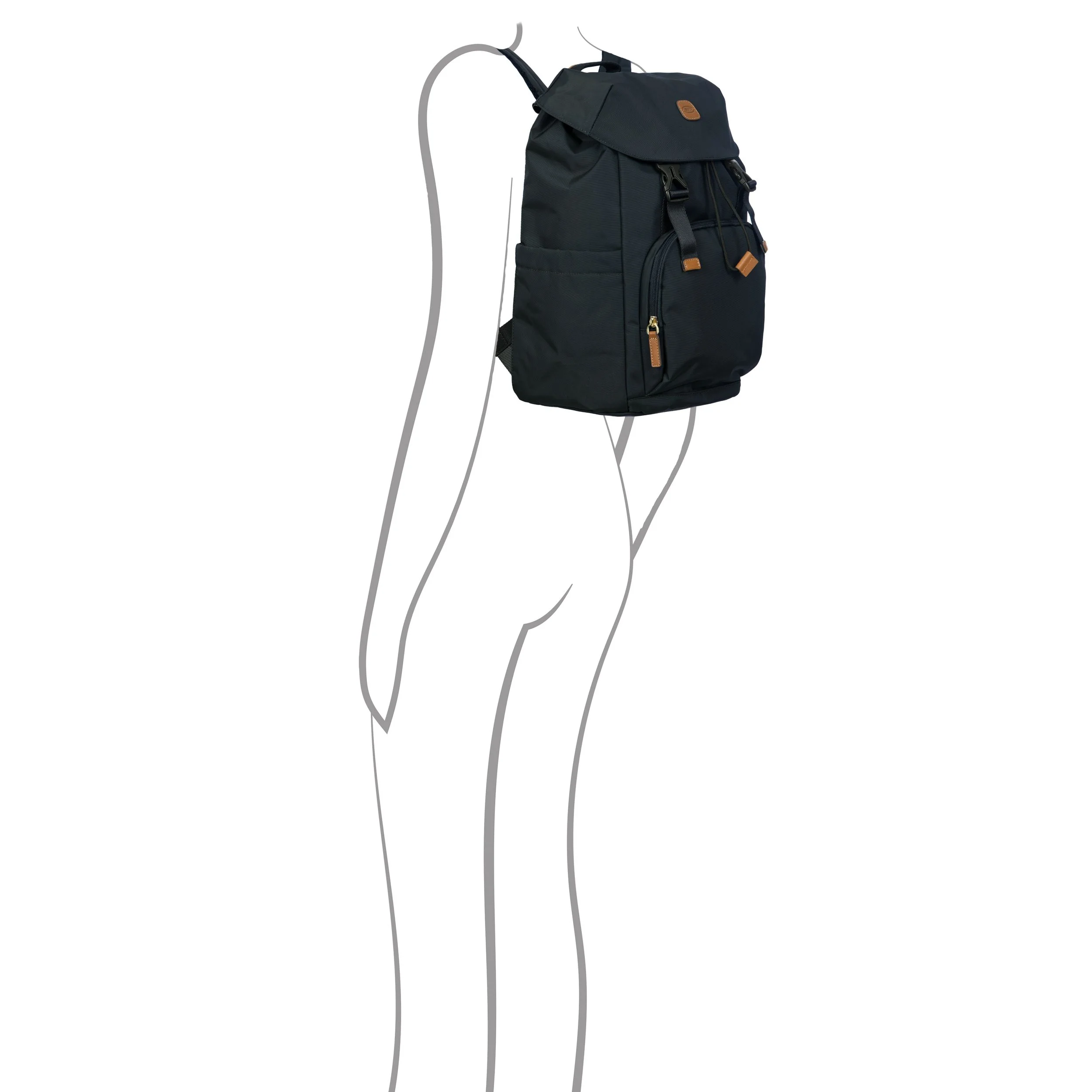 Bric's X-Collection Excursion Backpack in Navy (BXL40594.050), view 1
