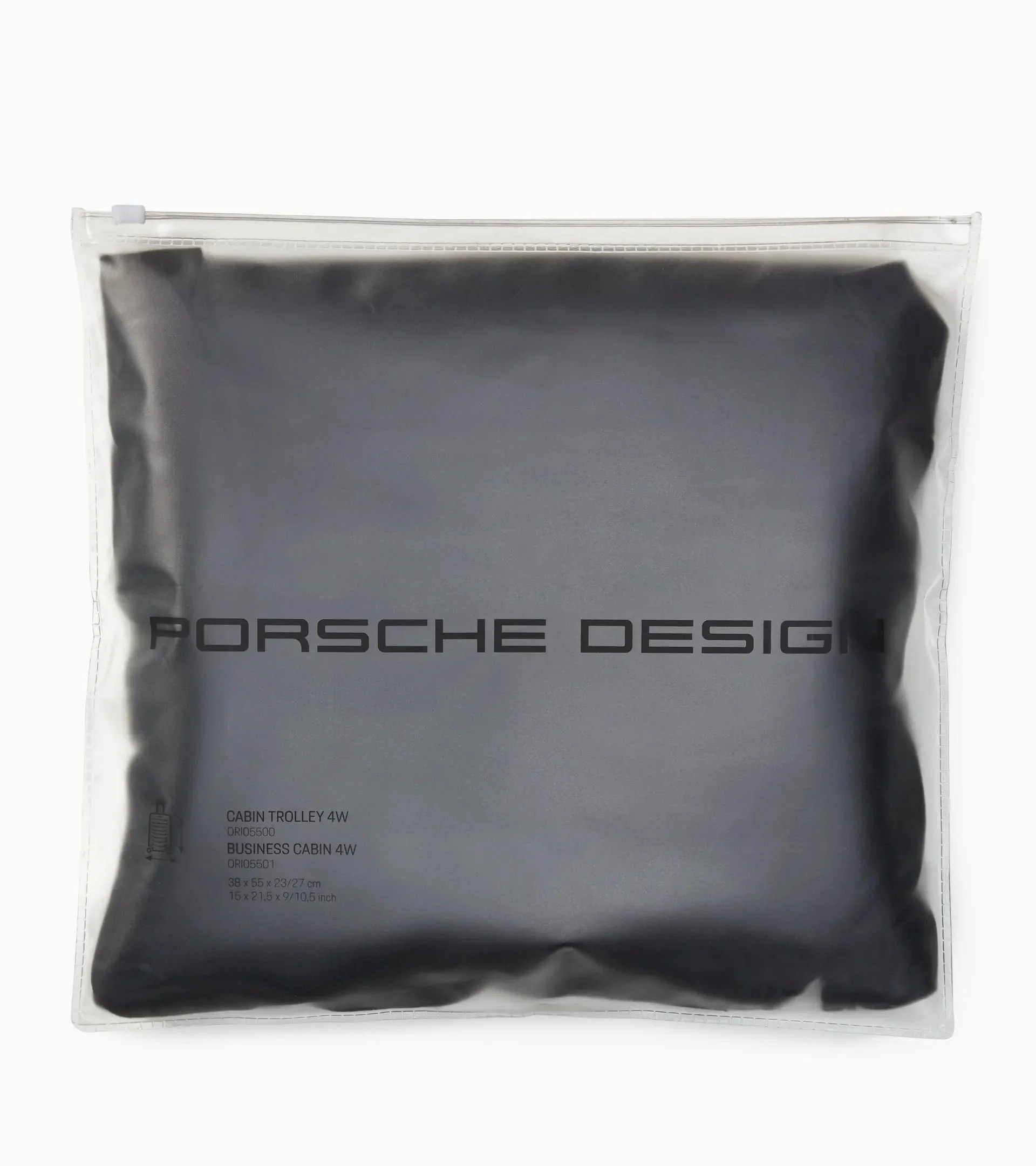 Porsche Design Trolley Hard Cover Trunk M in Black (OAC00605.001), view 2