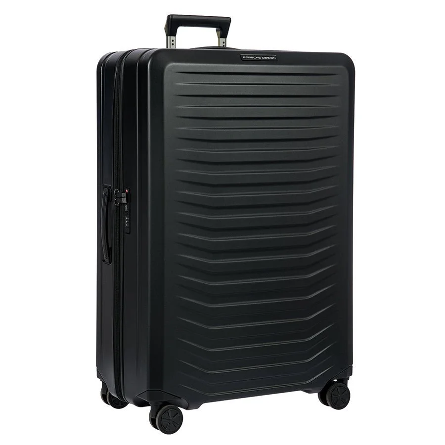 Porsche Design Roadster Hardcase Spinner Checked in Matte Black (ORS06504.009), view 2