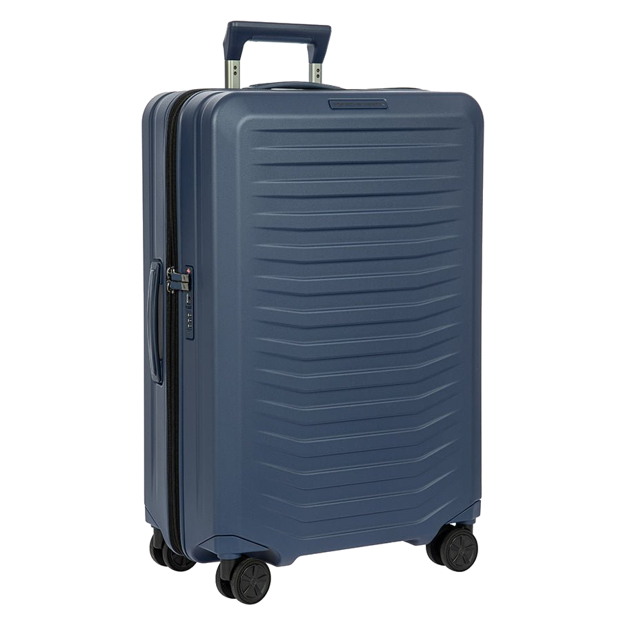Porsche Design Roadster Hardcase Spinner Checked in Dark Blue Matte (ORS06502.310), view 2
