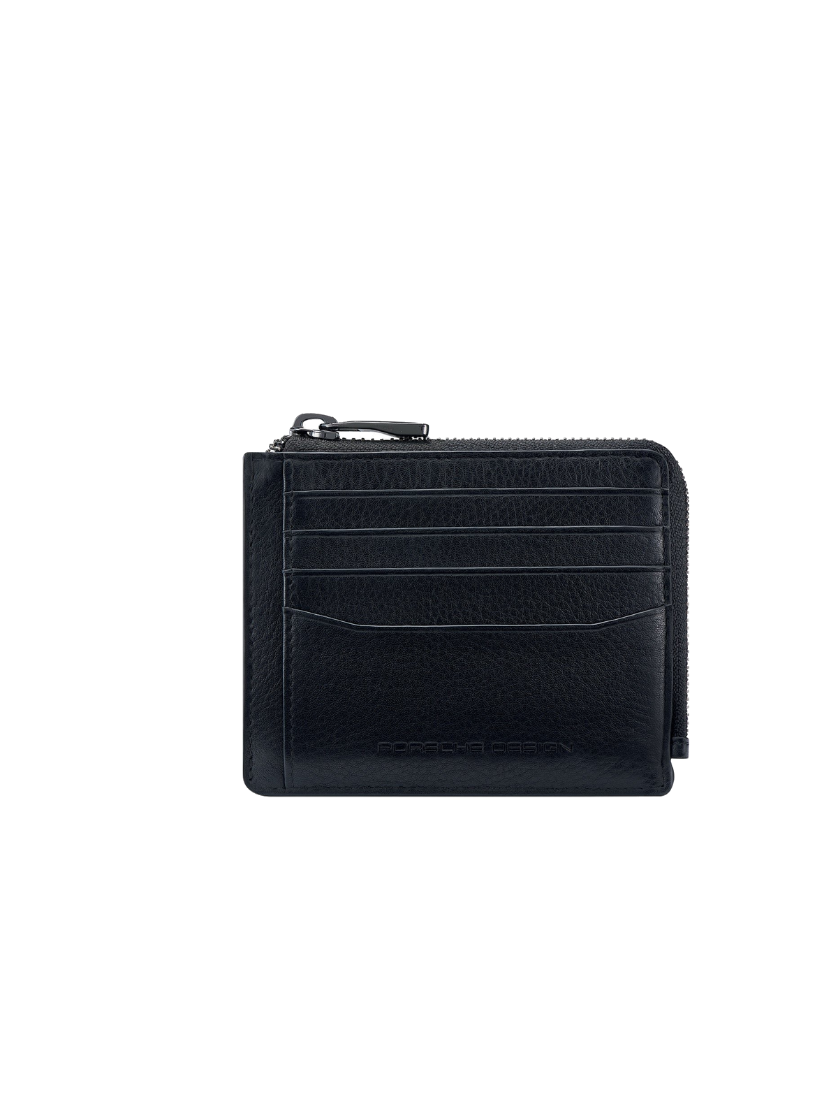 Porsche Design Leather Wallet 11 with Zip in Black (OSO09921.001), view 1