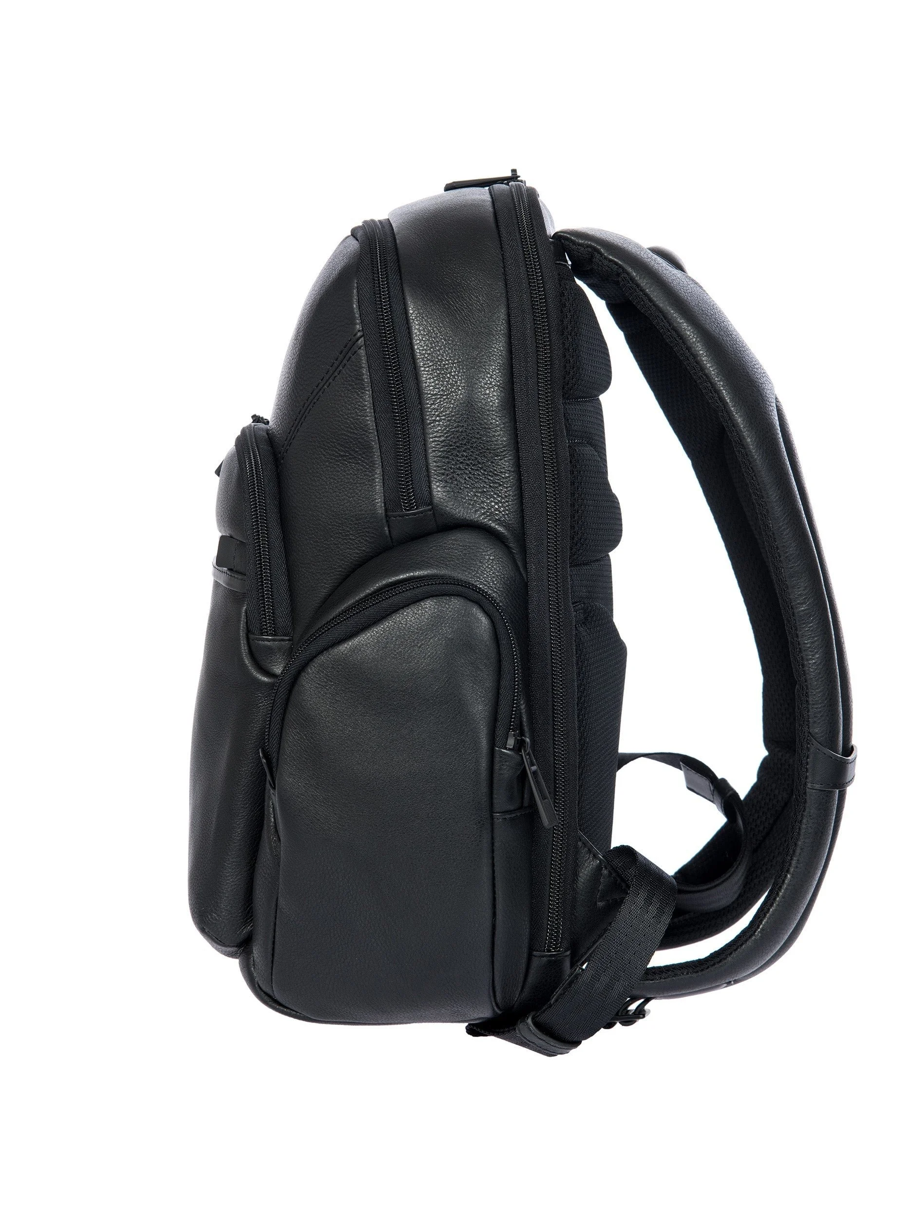 Porsche Design Roadster Leather Evo Backpack S in Black (OLH01631.001), view 4