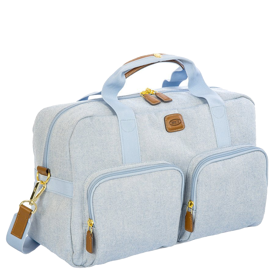Bric's Volterra Trama Boarding Duffle in Ocean (BOE42192.050), view 2