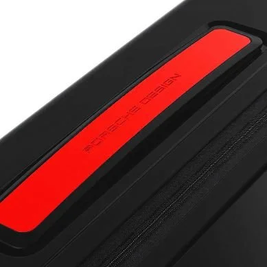 Porsche Design Roadster Hardcase Handle Inlay in Lava Orange (OAC09001.020), view 2