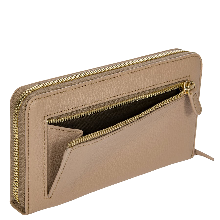 Bric's Gondola Verbena Zip-Around Wallet in Cameo (BWC09601.350), view 2
