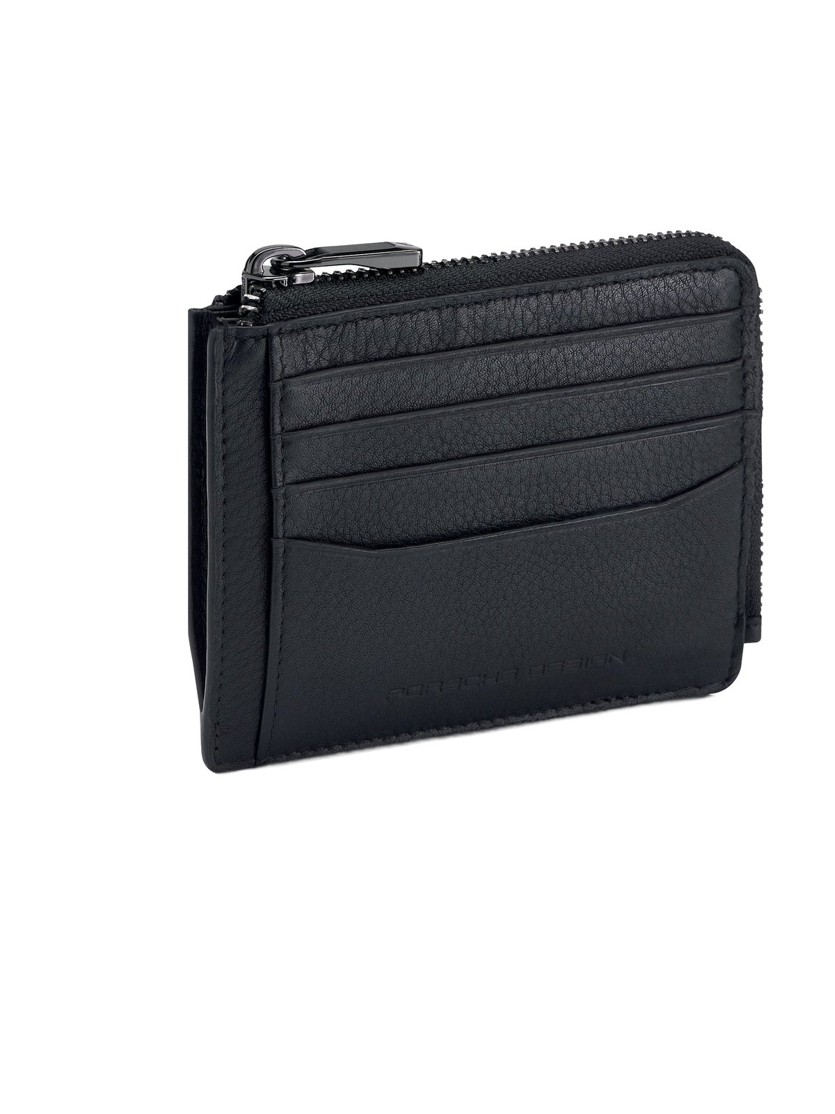 Porsche Design Leather Wallet 11 with Zip in Black (OSO09921.001), view 2