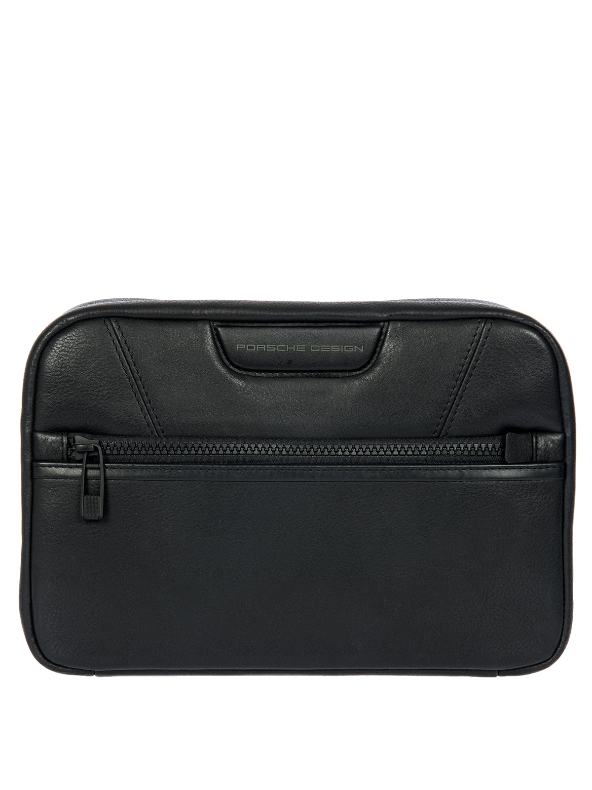 Porsche Design Roadster Leather Evo Toiletry Bag in Black (OLH01016.001), view 1