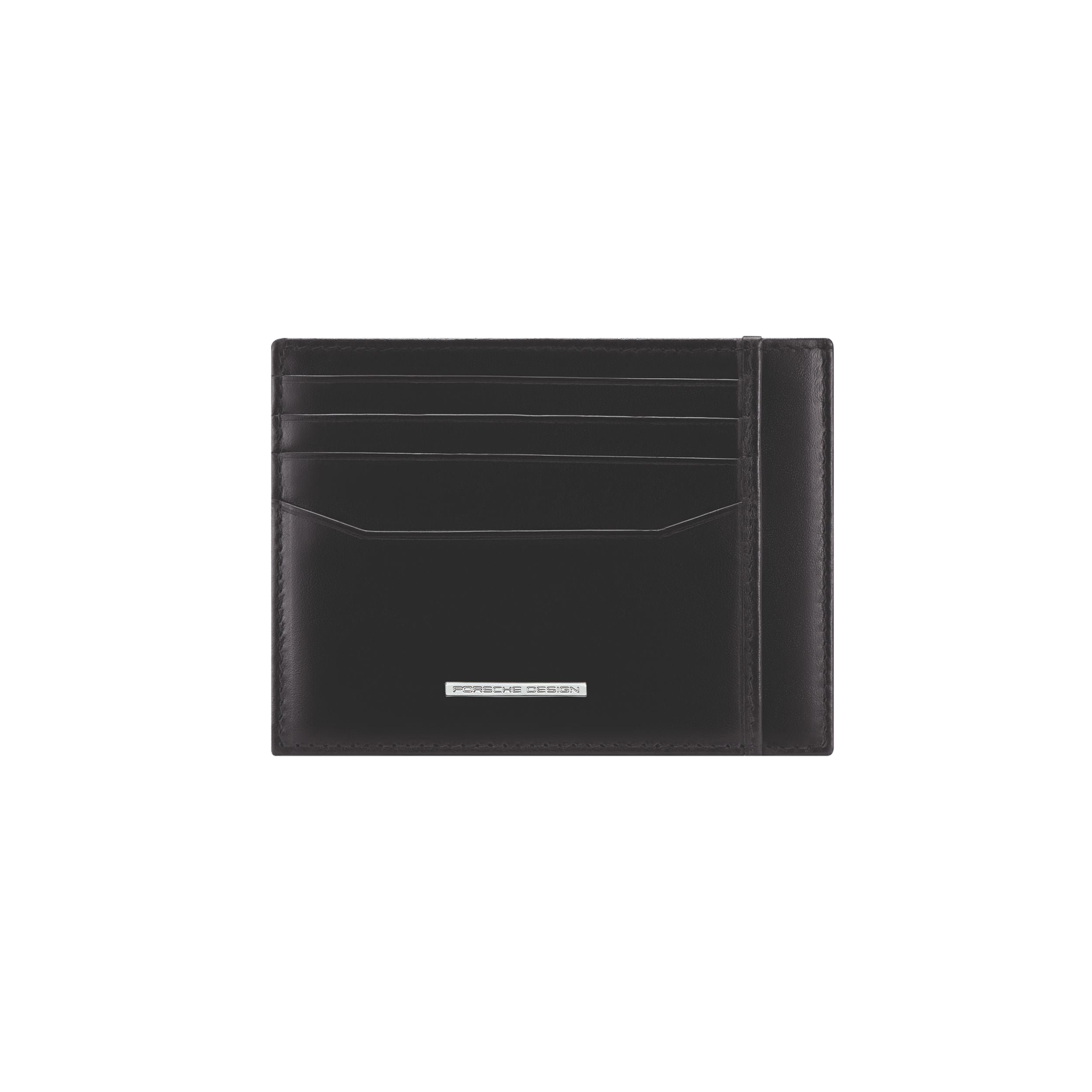 Porsche Design Leather Card Holder 4 in Black (OBE09919.001), view 1
