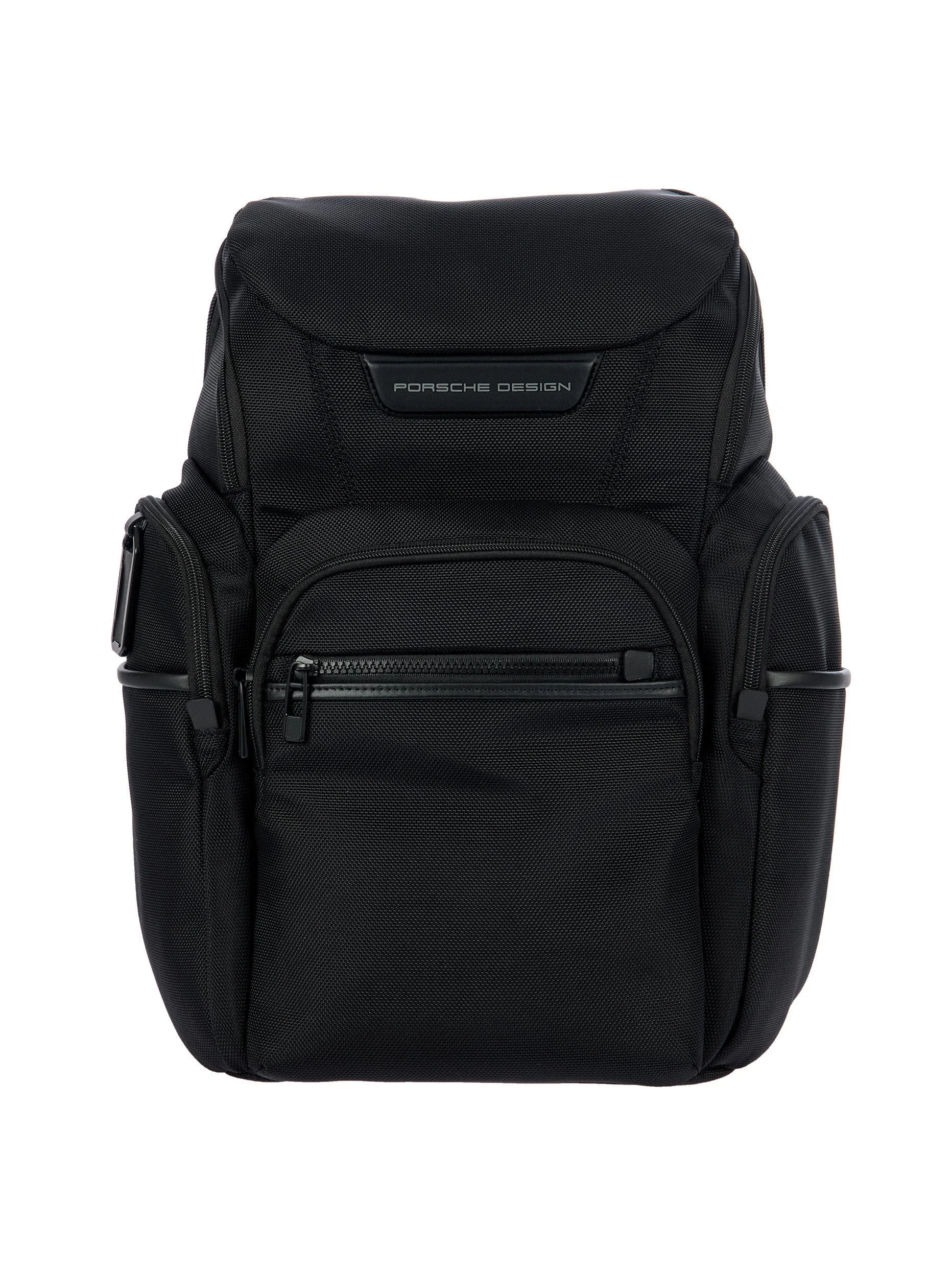 Porsche Design Roadster Nylon Evo Backpack M Toploader in Black (ONW11633.001), view 1