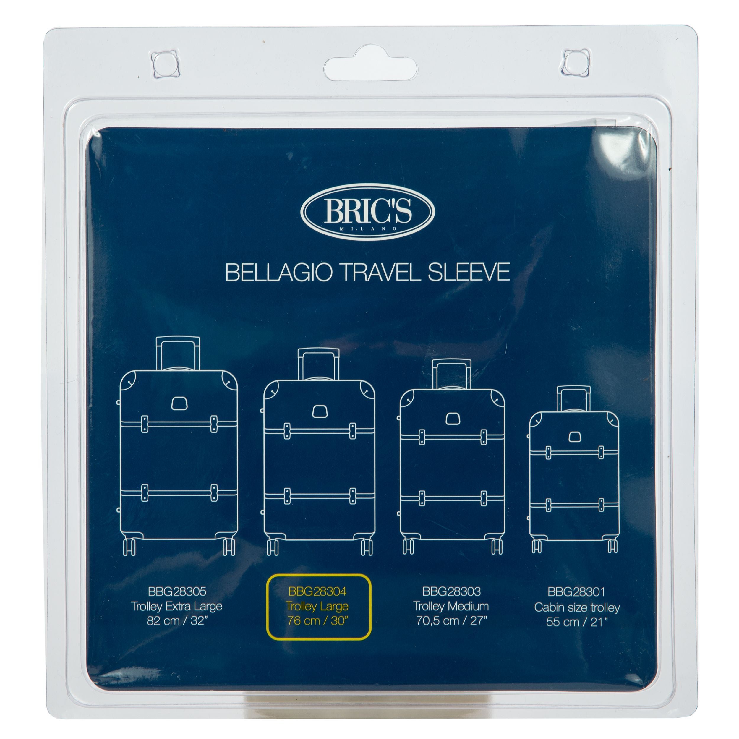 Bric's Bellagio Clear Luggage Cover in Clear (BAC20935.999), view 4
