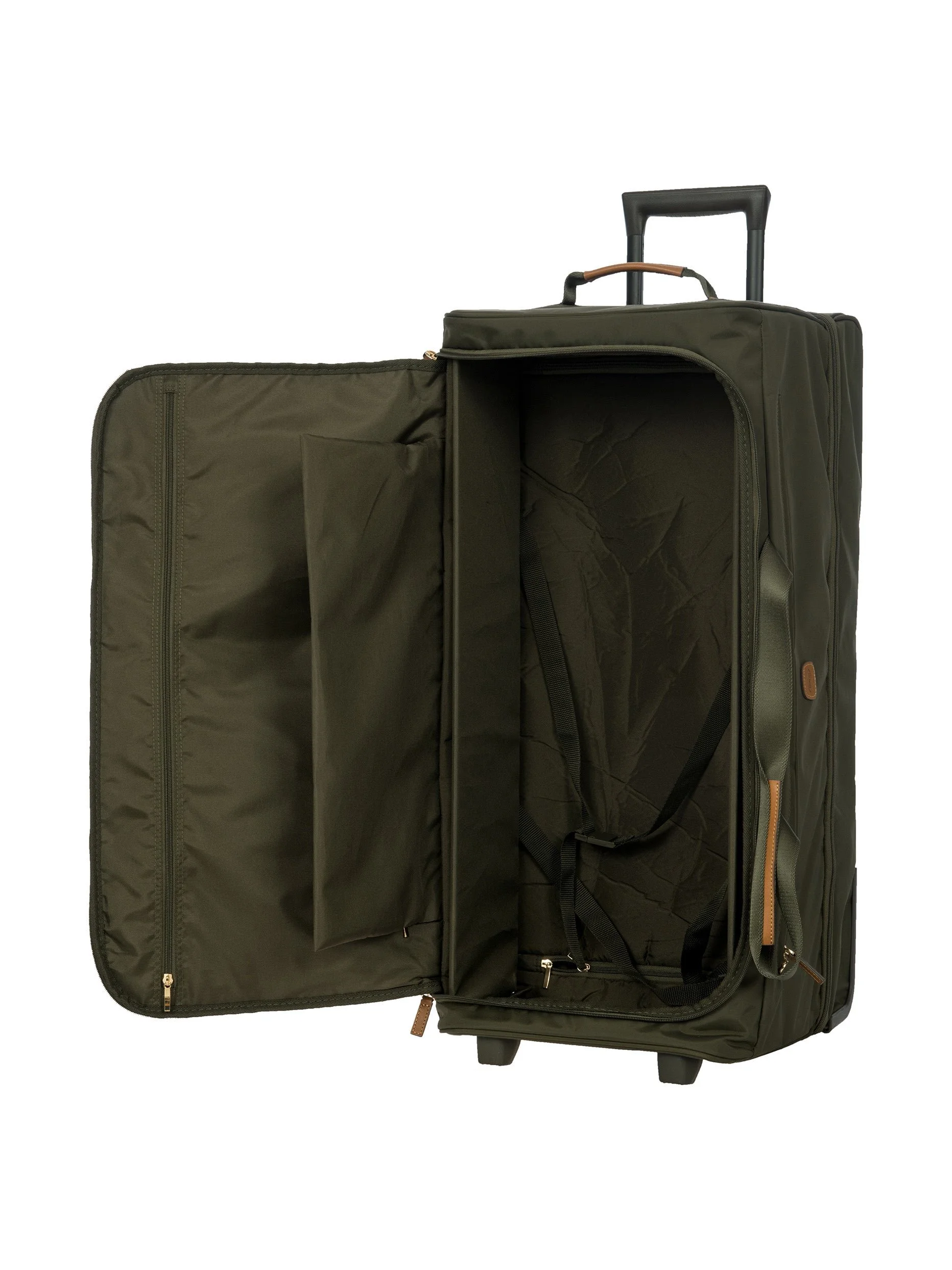 Bric's X-Collection Rolling Duffle with Shoe Compartment in Olive (BXL42522.078), view 5