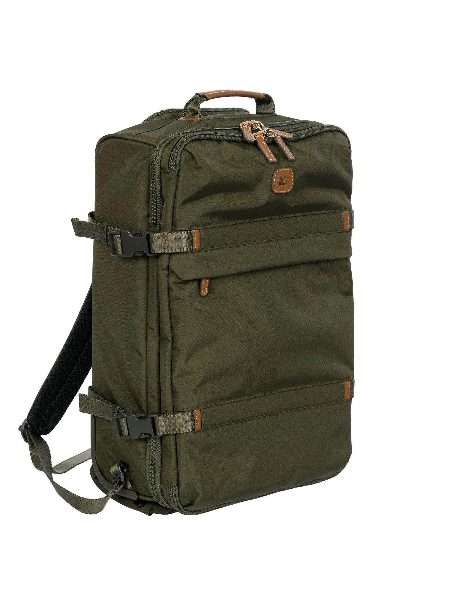 Bric's X-Travel Wheeled Backpack in Olive (BXL48136.078), view 2
