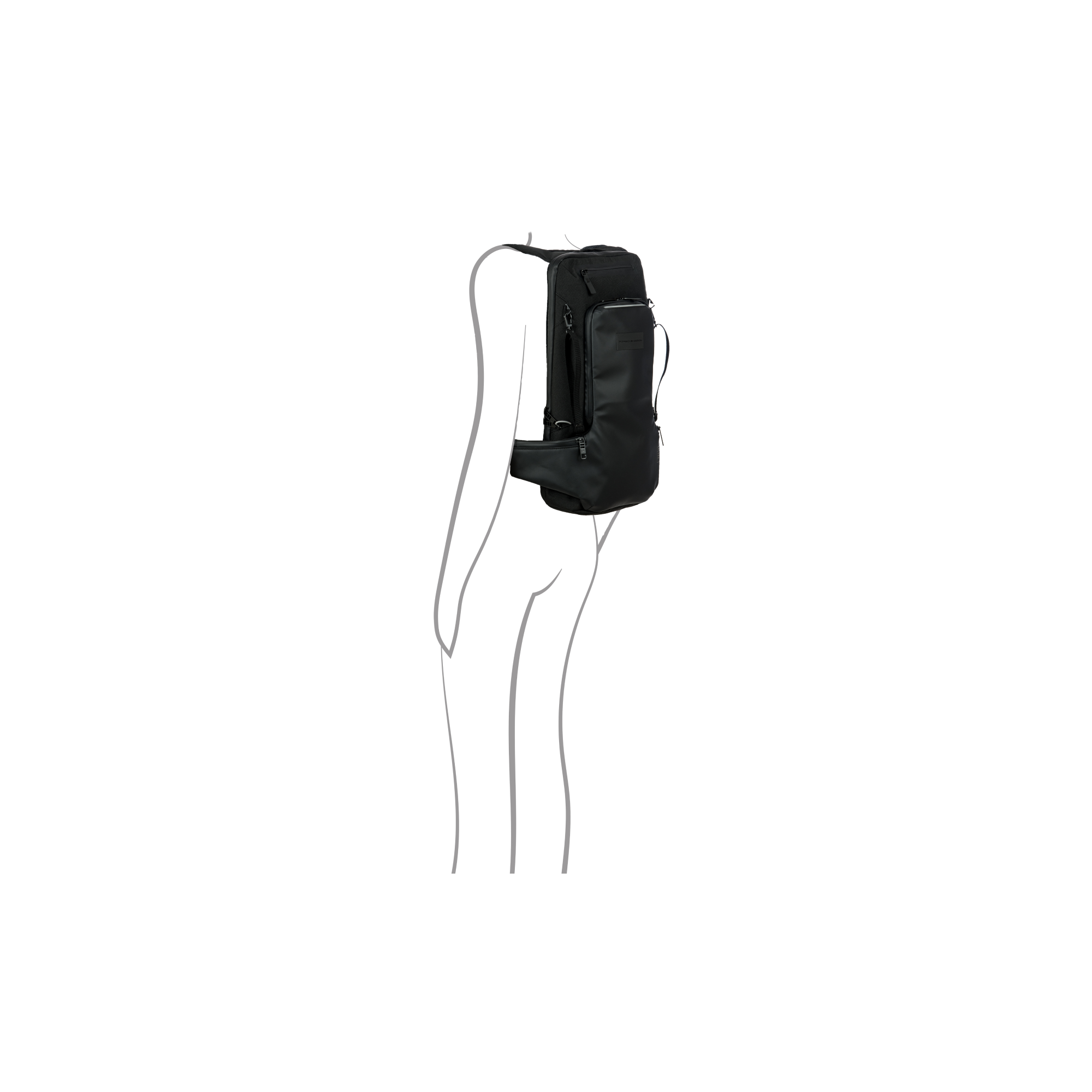 Porsche Design Urban Eco Cycling Backpack in Black (OCL01608.001), view 7
