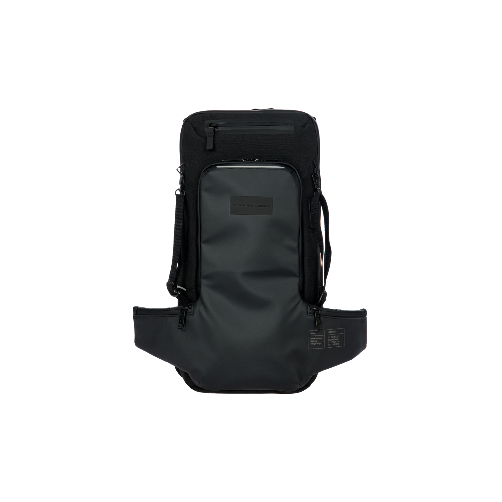 Porsche Design Urban Eco Cycling Backpack in Black (OCL01608.001), view 1