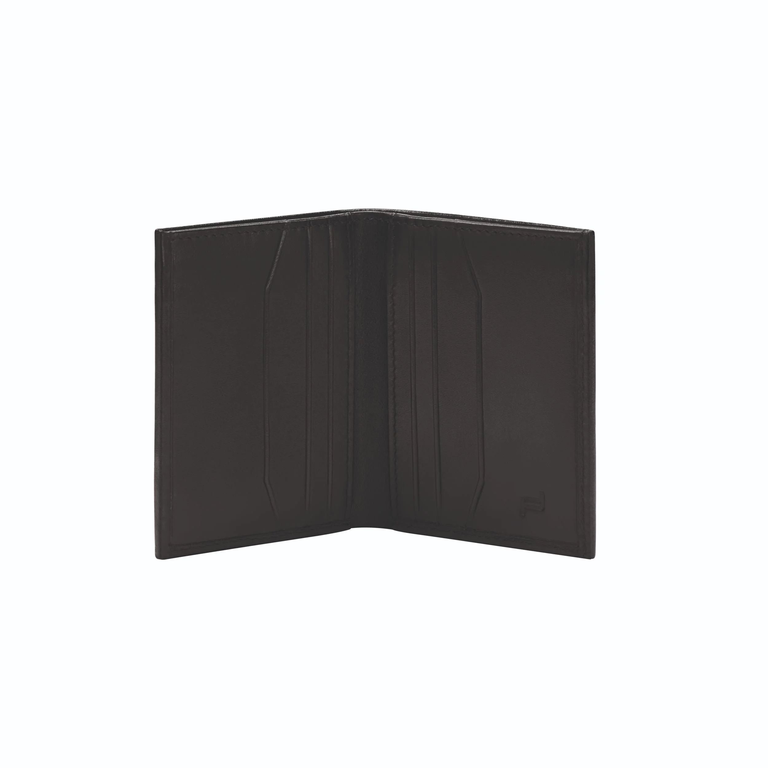 Porsche Design Leather Billfold 6 in Black (OBE09911.001), view 4