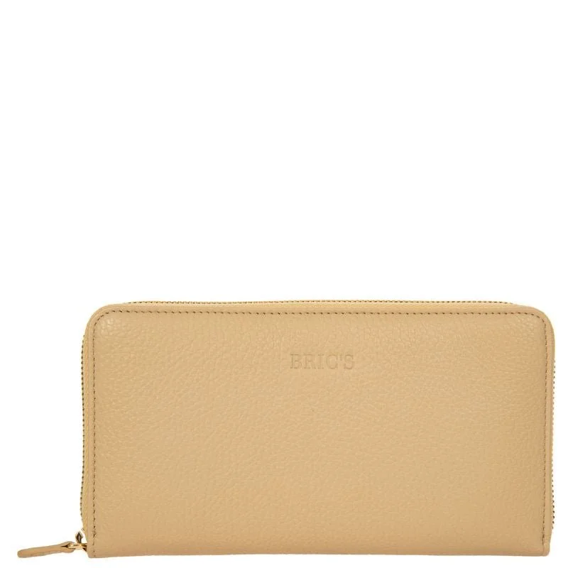 Bric's Gondola Verbena Zip-Around Wallet in Avana (BWC09601.220), view 4