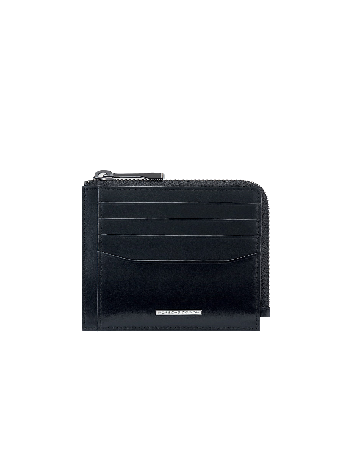 Porsche Design Leather Wallet 11 with Zip in Black (OBE09921.001), view 1