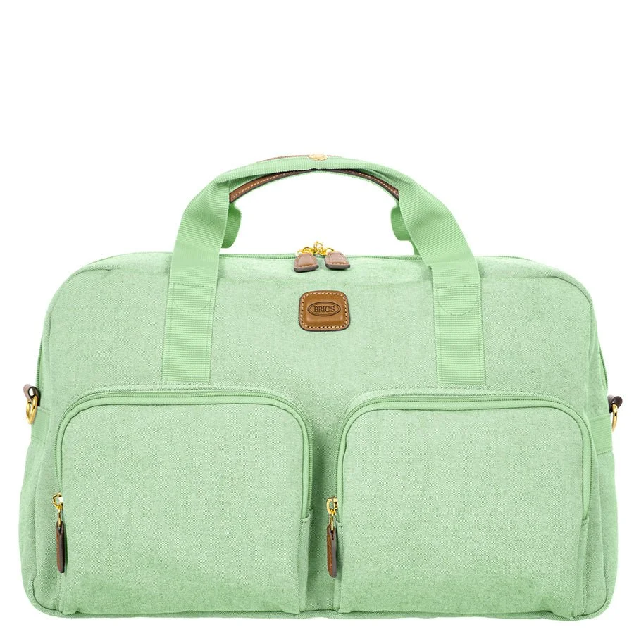 Bric's Volterra Trama Boarding Duffle in Green (BOE42192.005), view 1