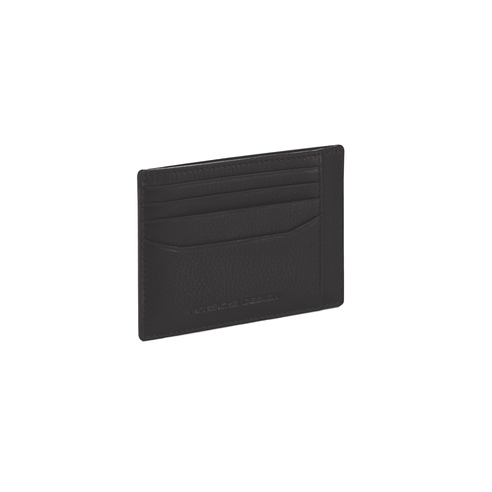 Porsche Design Leather Card Holder 4 in Black (OSO09919.001), view 3