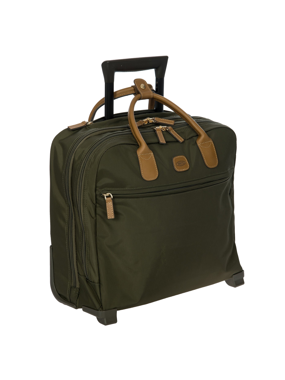 Bric's X-Collection Rolling Pilot Case in Olive (BXL38124.078), view 2