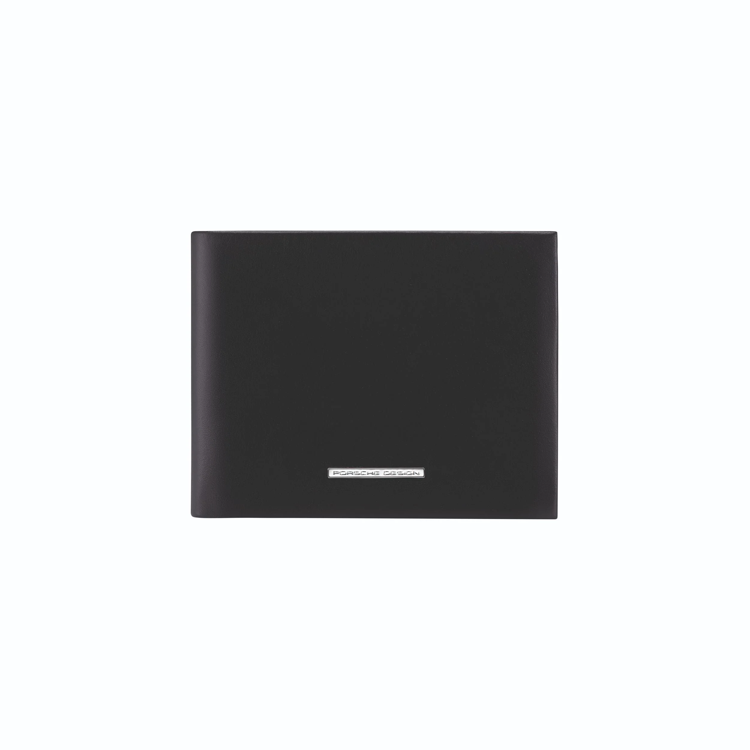 Porsche Design Leather Billfold 3 in Black (OBE09910.001), view 2