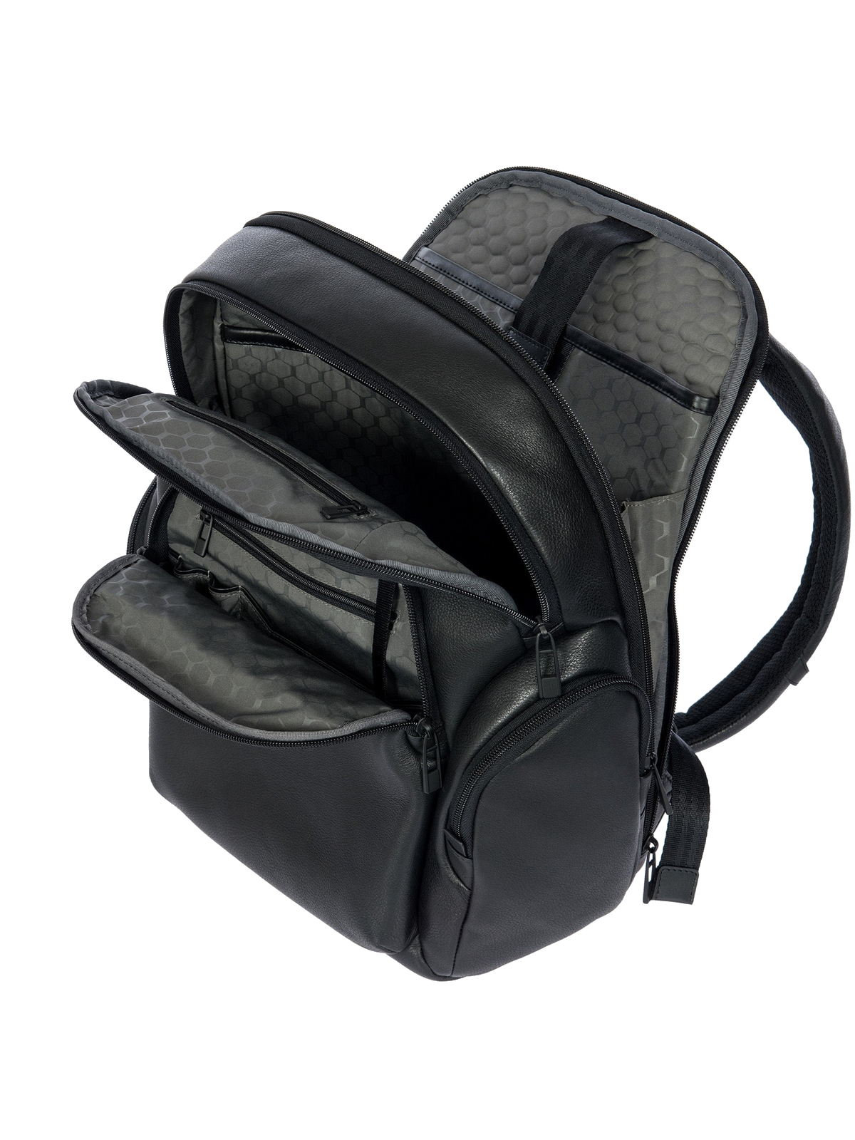 Porsche Design Roadster Leather Evo Backpack S in Black (OLH01631.001), view 5